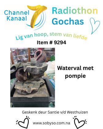 #9294 - Waterval met pompie
