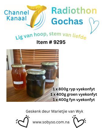 #9295 - Konfyt hamper (3 soorte vyekonfyt)