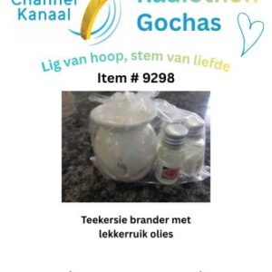 #9298 - Teekersie brander met lekkerruik olies