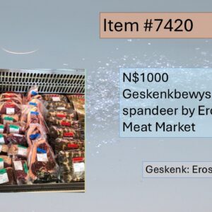 #7420 Eros Meat Market Geskenk Bewys