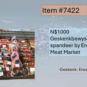 #7422 Eros Meat Market Geskenk Bewys
