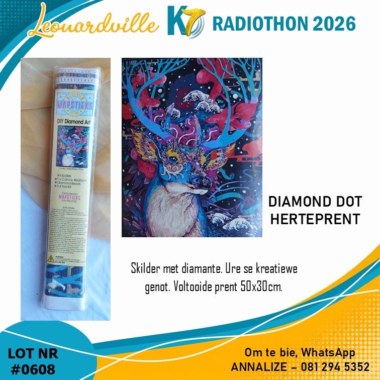 #0608 Diamond Dot Herteprent