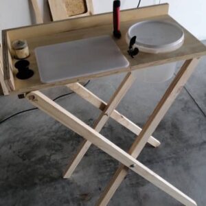#7759 Visvang Houttafel