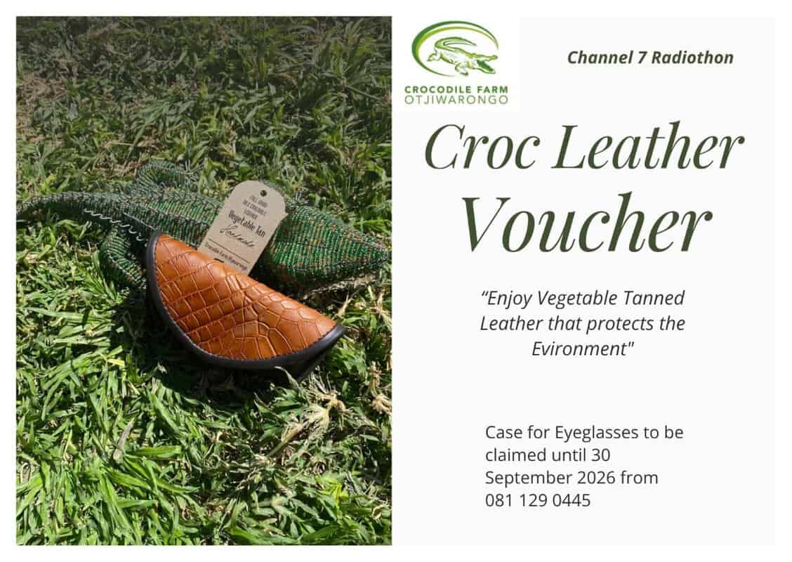 #5913 Brilhuisie – Crocodile Farm Otjiwarongo Waarde:1250