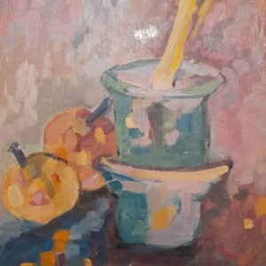 #5919 Kunswerk 23 x 30 cm Waarde:N$800