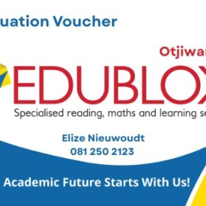 #5932 EduBlox Evaluasie Geskenkbewys Waarde:N$750