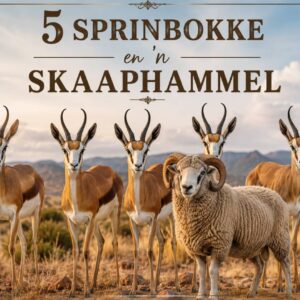 #3515 5 x Springbokke & Slagskaap