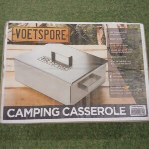 #7801 Braai, Stainless Steel Casserole Braai Bak Bushwackers