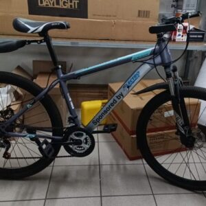 #7755 Fiets deur Electro Dynamics geborg