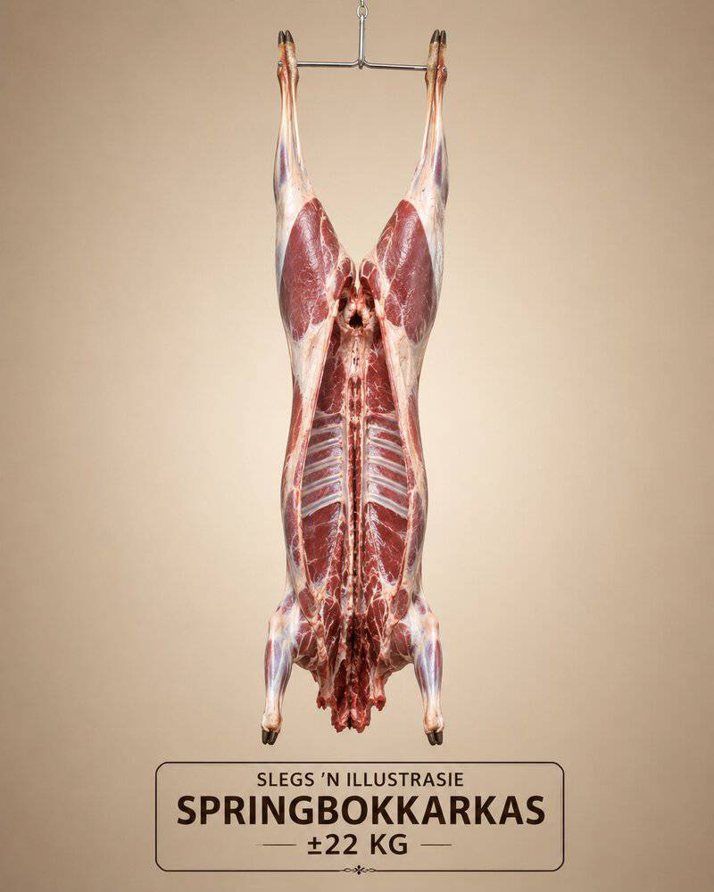 #5953 Springbokkarkas (22kg) Waarde:N$990