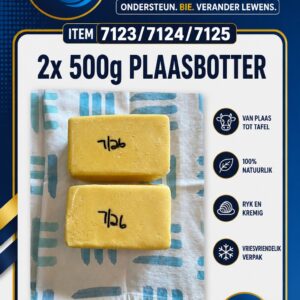 #7125 2×500g plaasbotter