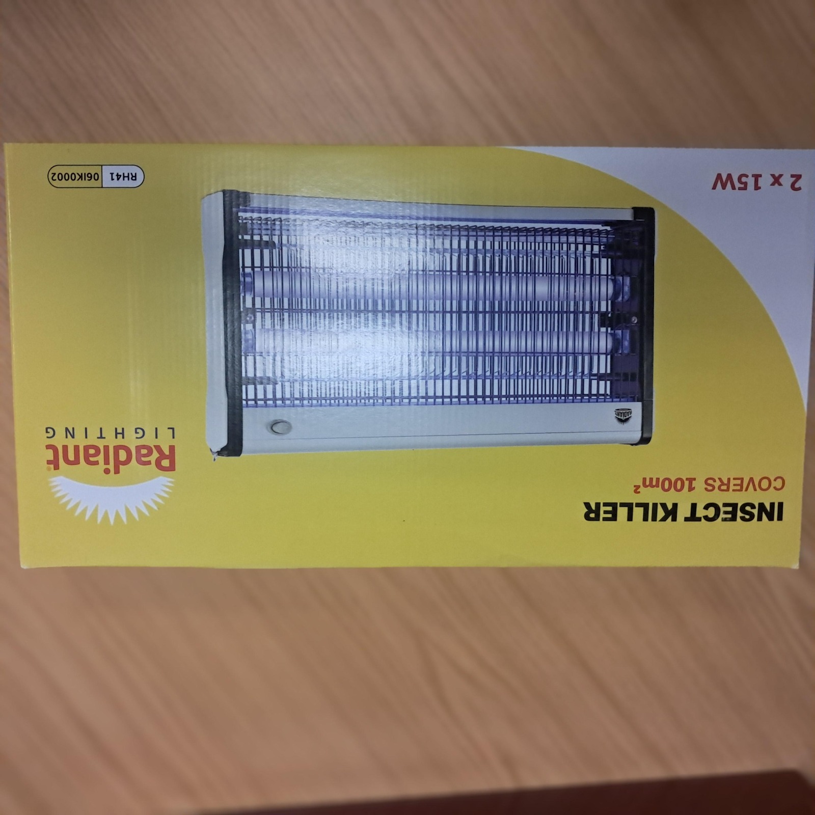 #7844 Insect Killer Silver/ Black - Walfish Electric