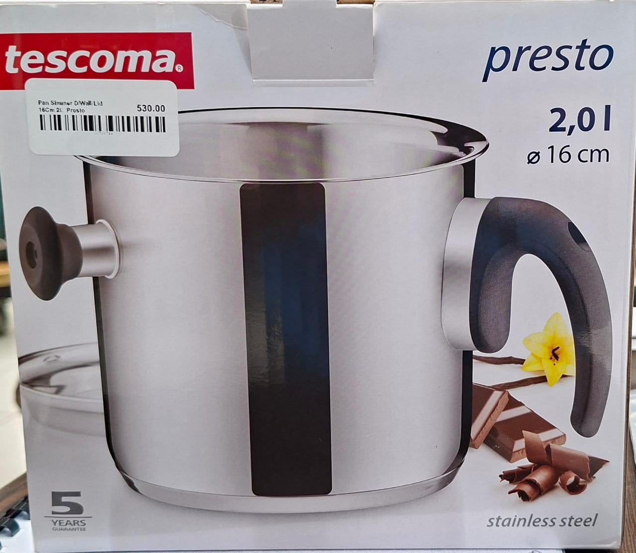 #0726 Tescoma presto stainless steel pot