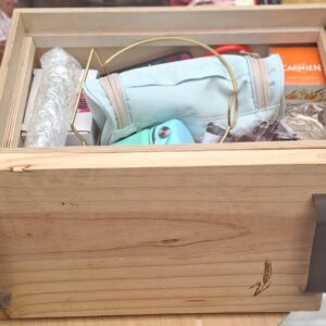 #0740 Hout kis Hamper