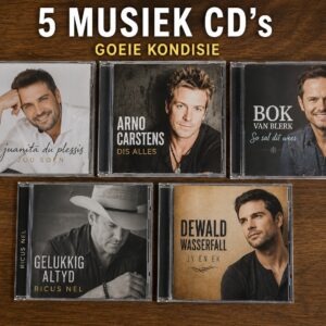 #0258 5 x CD's