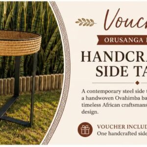 #5918 Orusanga Handgemaakte Sytafel Waarde:N$1200