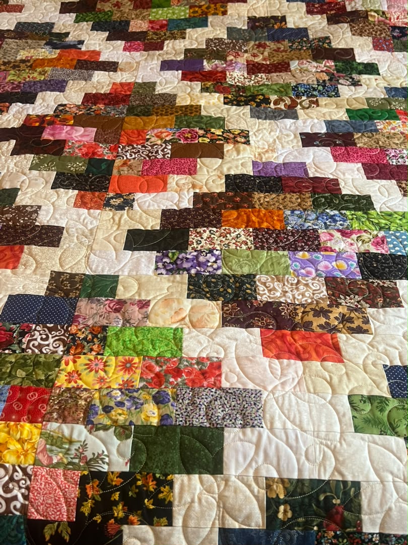 #7814 Handwerk, Quilt vierkante
